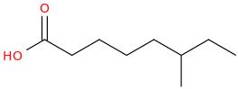 Octanoic acid, 6 methyl 